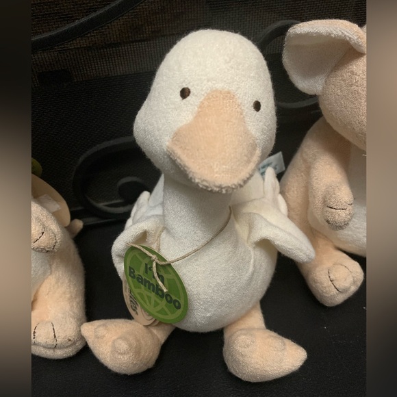 NWT Mary Meyers Earthmates Bamboo Plush Toy Animals Mouses and Ducky. - Picture 3 of 11